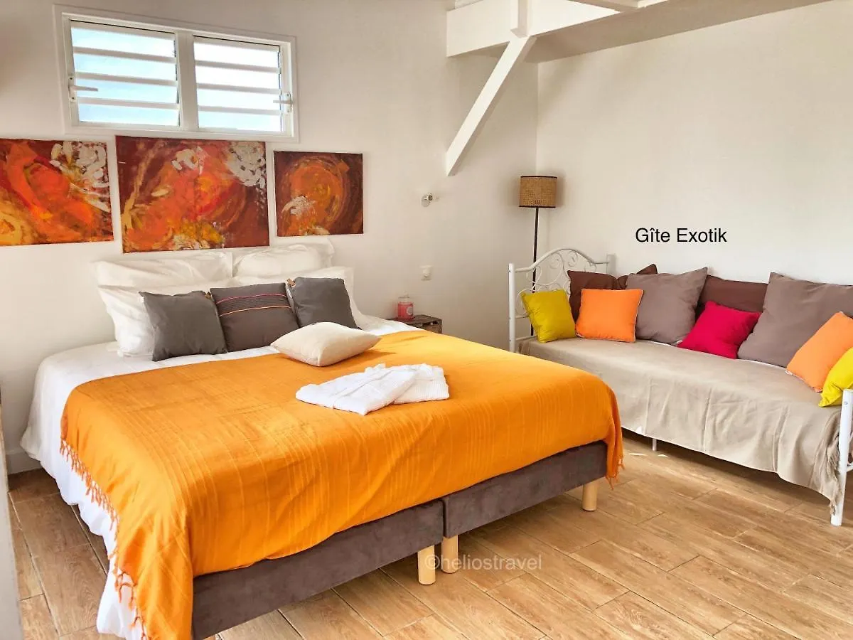 Lägenhet Residence O Coeur De Deshaies Appartements Exotik Et Tropikal